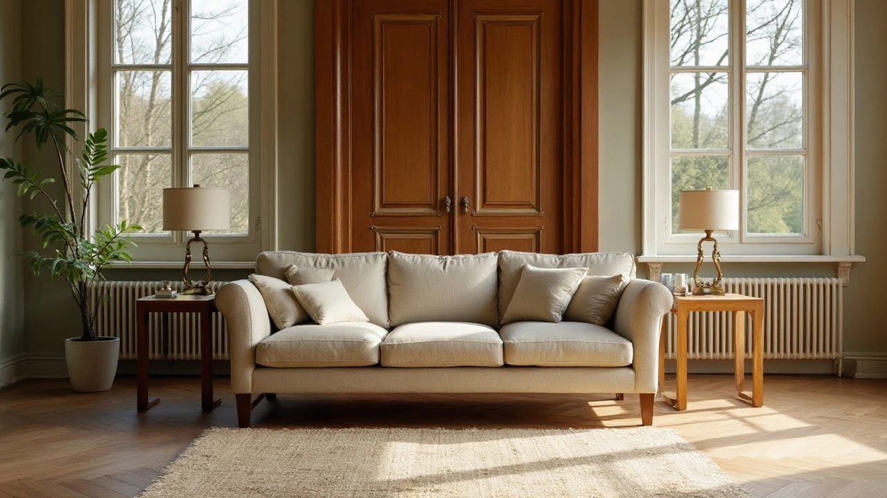 Is It Wise to Place a Sofa in Front of a Door? Uncover the Pros and Cons