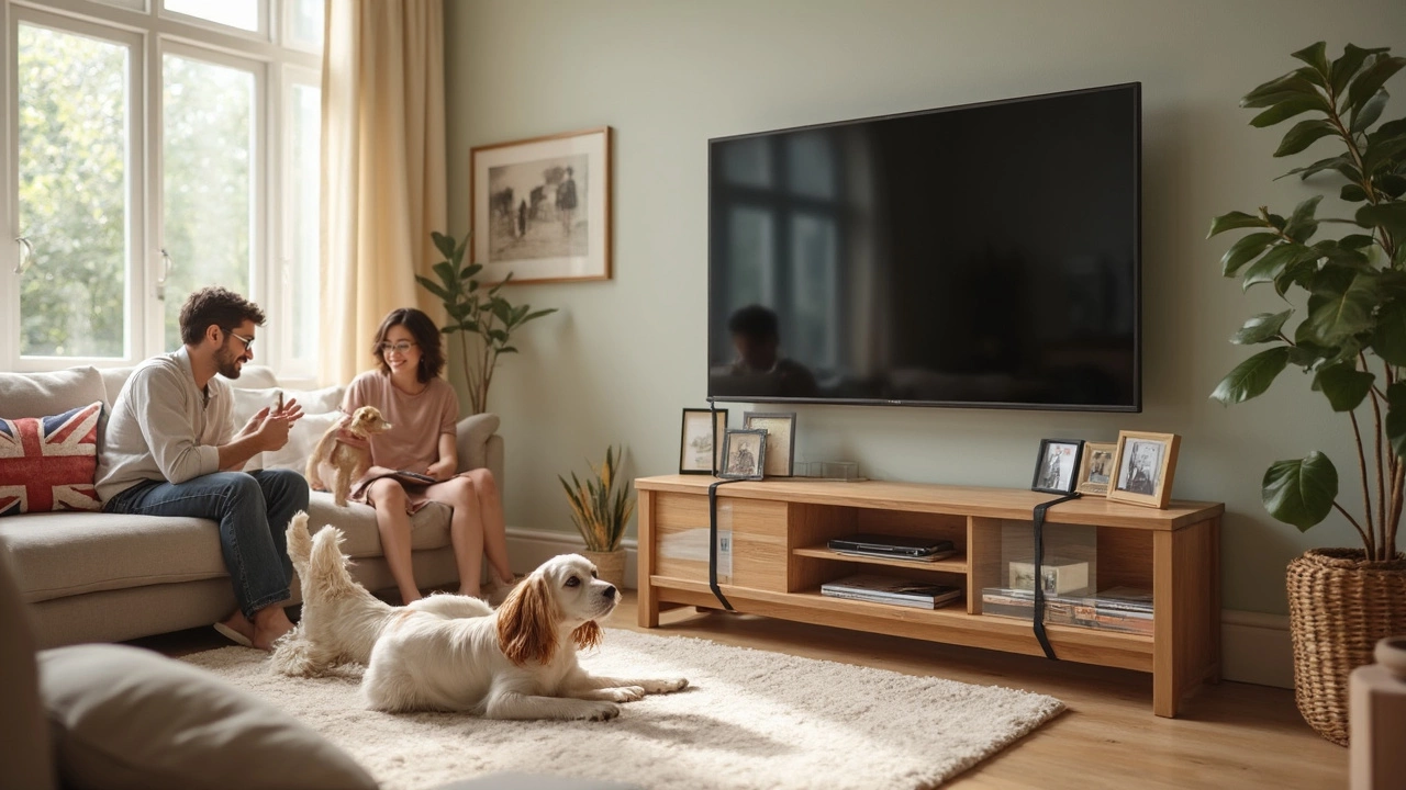 How to Secure a Flat Screen TV on a Stand: Tips to Keep It Safe and Steady