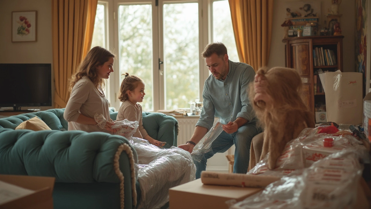 Should You Wrap a Couch for Storage?