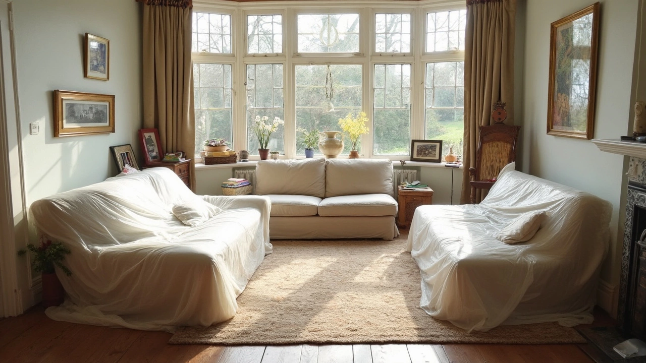 Is it Okay to Wrap Furniture in Plastic for Storage?