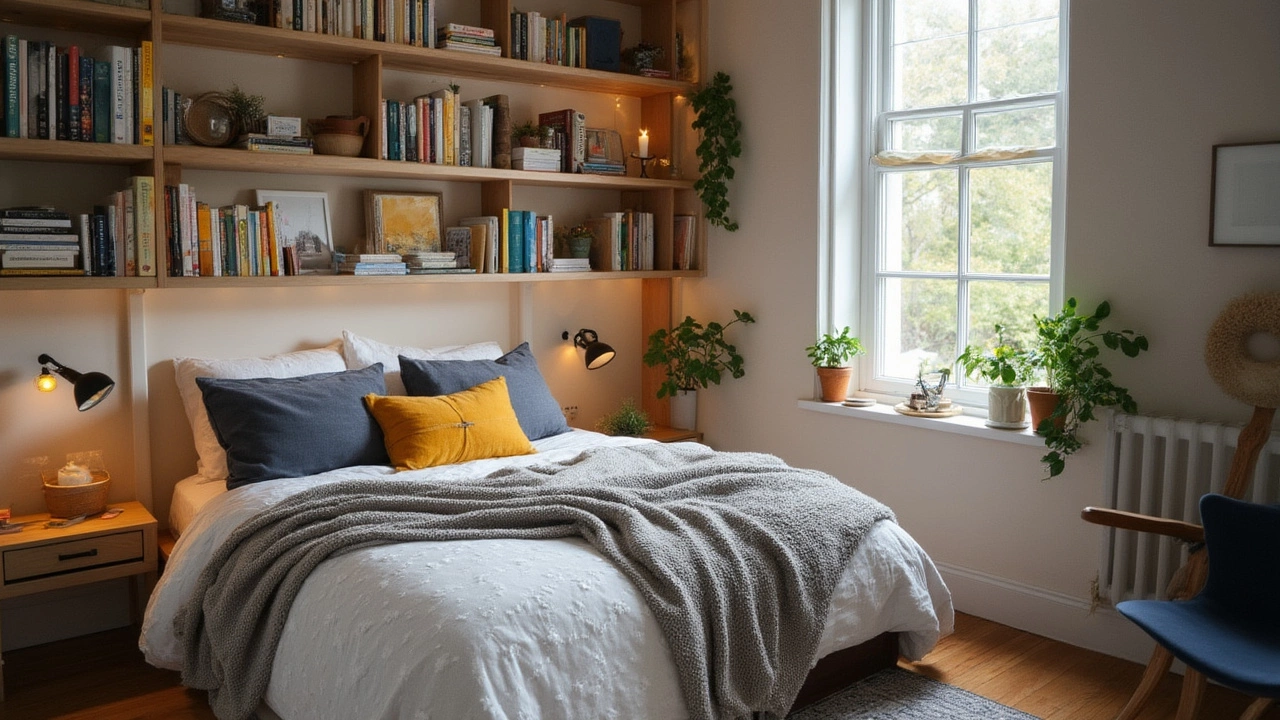 Best Spots to Place a Bookcase in a Small Bedroom: Space-Saving Tips
