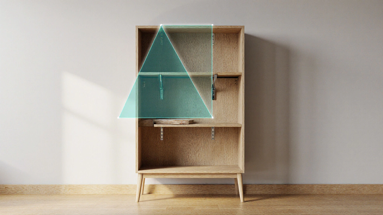 Understanding the Triangle Rule for Shelves - Keep Your Bookcase Stable