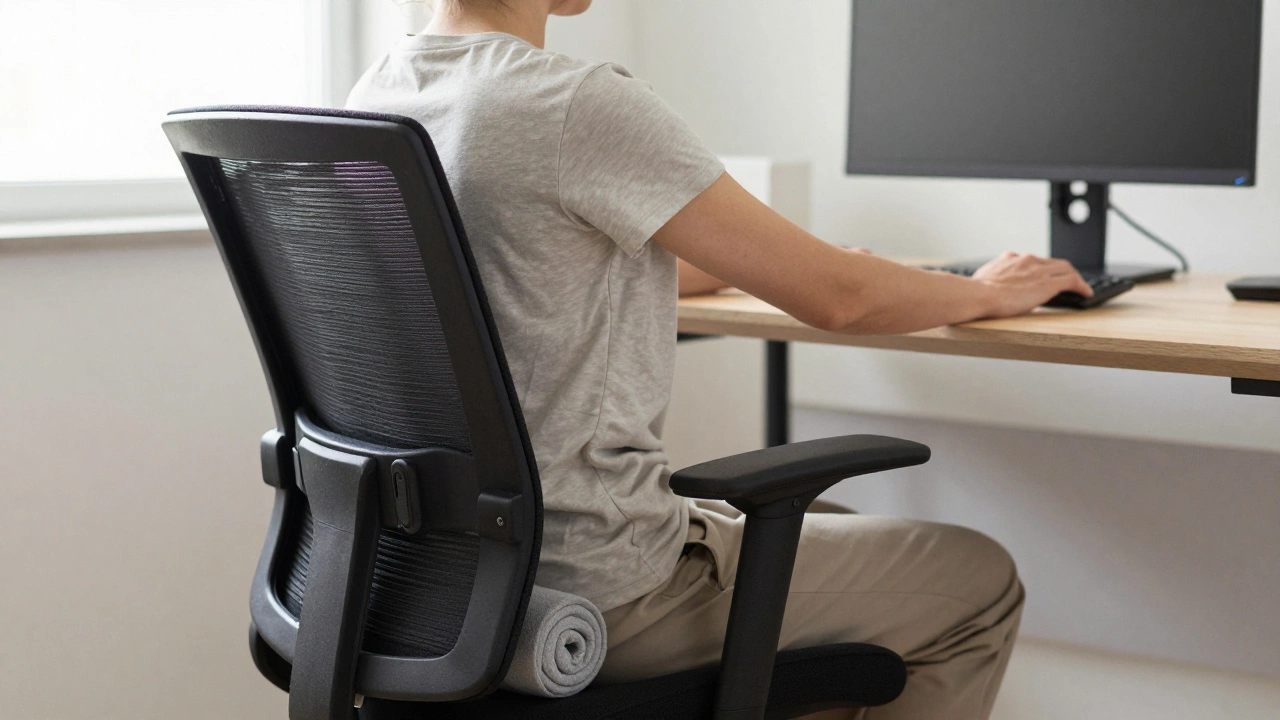 What Is the Healthiest Way to Sit in an Office Chair?