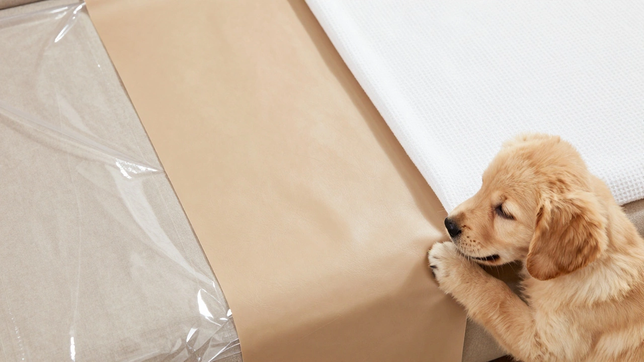 Dog testing durable TPE sofa protector material