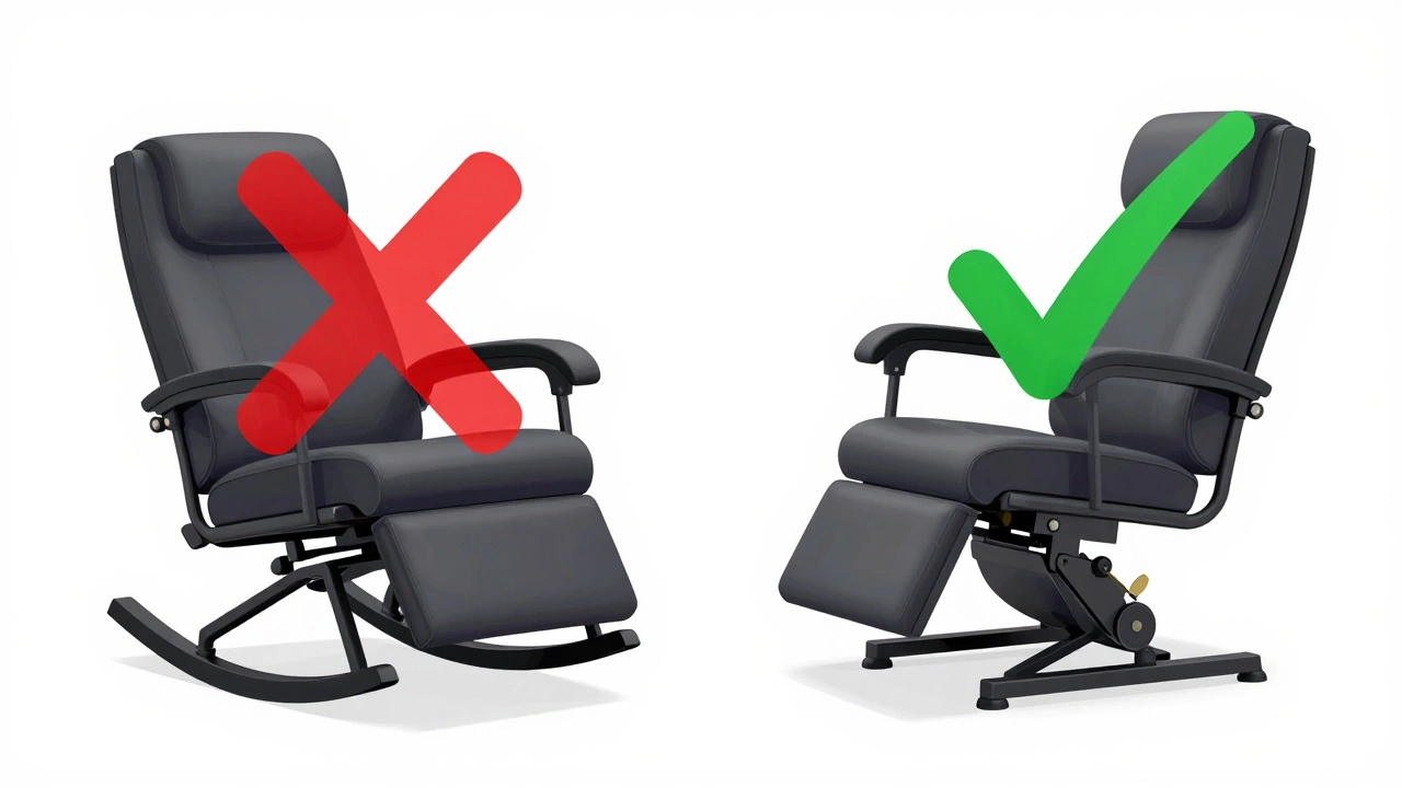 Comparison of standard recliner vs medical power lift chair